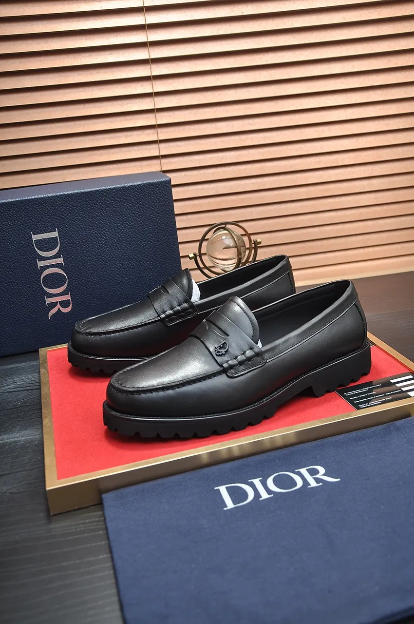 Men's shoes 💰620💶[Dior] (water-dyed cowhide lining) Dior original 1:1 high-quality factory, imported original materials, imported raw cowhide, water-dyed cowhide lining, original TPU outsole, code number: 38-44 (45 customized)